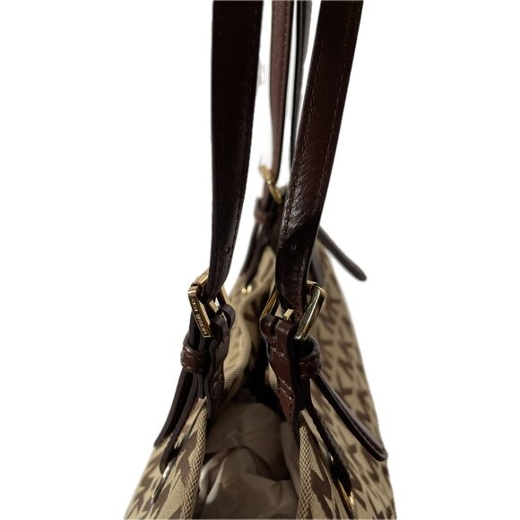 Michael Kors Signature Gold Logo Purse Authentic - Picture 5 of 10